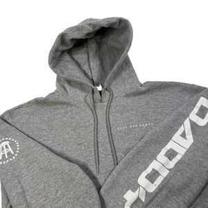 Call Her Daddy Hoodie Women Large Gray Fleece Sweatshirt Barstool Sports Podcast